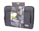 TROIKA IPC70/GY taske og etui til laptop 33 cm (13") Trolley etui Grå