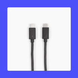 Owl Labs USB C Male to USB C Male Cable for Meeting Owl 3 (16 Feet / 4.87M) USB-kabel 4,87 m Sort