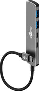 Goobay 79159 interface hub USB Type-C 5000 Mbit/s Grå