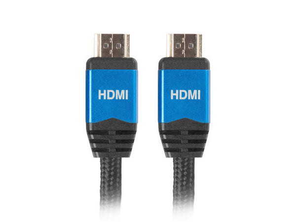 Lanberg CA-HDMI-20CU-0030-BL HDMI-kabel 3 m HDMI Type A (Standard) Sort