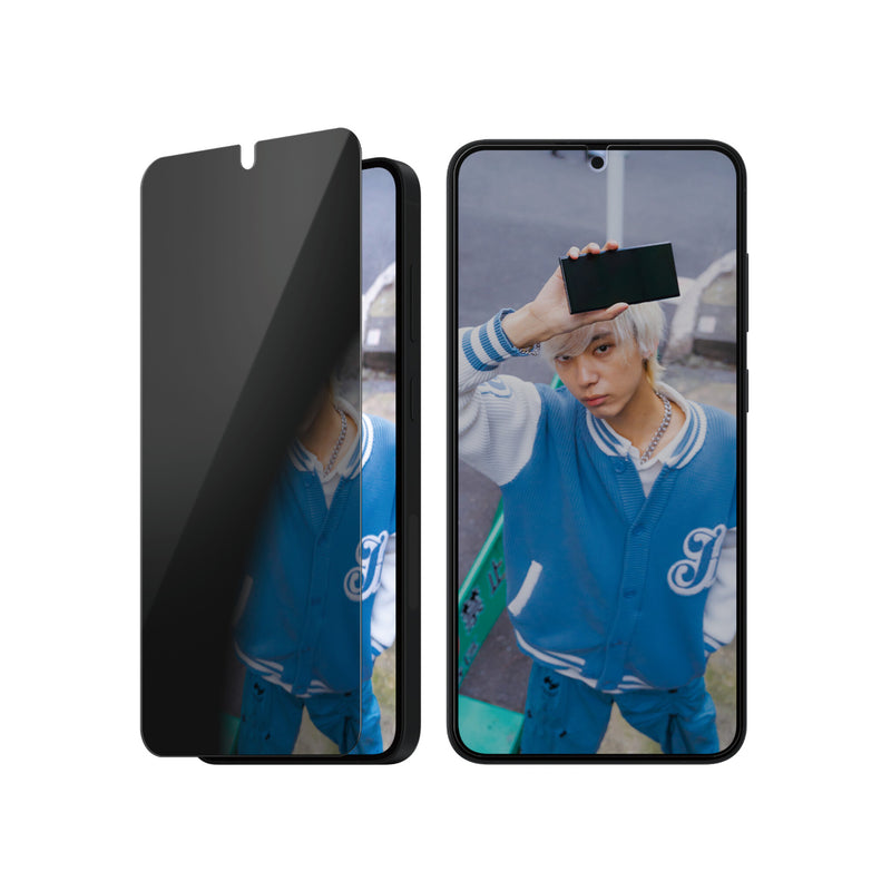 PanzerGlass ® 2-Way Privacy Skærmbeskyttelse Samsung Galaxy S25+ | S24+ | Ultra-Wide Fit