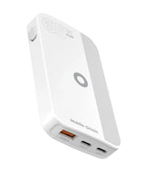 Mobile Origin GAN-65W-SLM-WHT oplader til mobil enhed Universel Hvid USB Hurtig opladning Indendørs