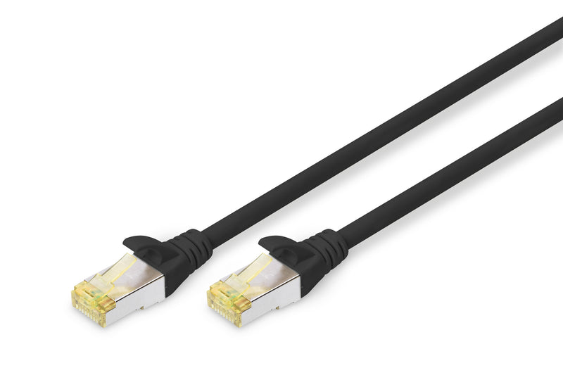 Digitus DK-1644-A-010/BL netværkskabel Sort 1 m Cat6a S/FTP (S-STP)