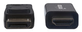 Manhattan 152679 videokabel adapter 1,8 m DisplayPort HDMI Sort