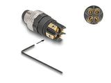 DeLOCK 60530 kabelsamler M8 Sort