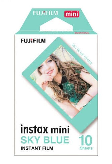 Fujifilm Instax mini - Blue Frame WW 1 instant film 10 stk 54 x 86 mm