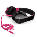 Fantec SHP-250AJ Headset Ledningsført Musik Sort, Lyserød