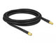 DeLOCK 90461 koaxial kabel LMR300 2 m SMA Sort