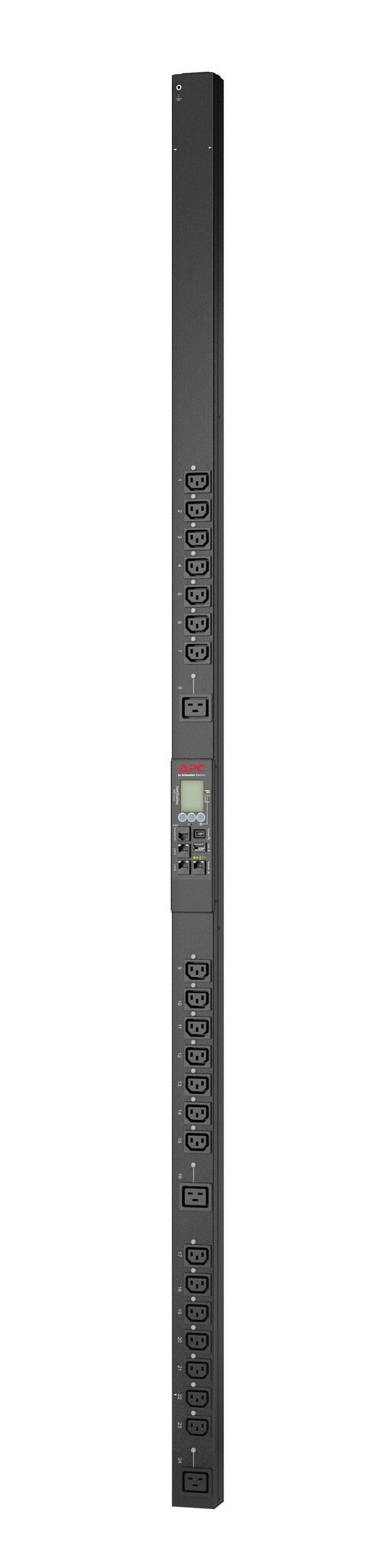 APC APDU9959EU3 strømforsyningsenhed (PDU) 24 AC stikkontakt(er) 0U Sort