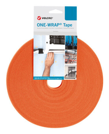 Velcro One Wrap Tape kabelsamler Velcro cable tie Polypropylen (PP) Orange 1 stk