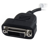 StarTech.com DP2DVIS videokabel adapter 0,2 m DisplayPort DVI-D Sort