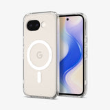 Spigen Ultra Hybrid (Mag Fit) mobiltelefon etui 16 cm (6.3") Cover Hvid, Transparent