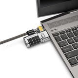 Kensington ClickSafe 3-i-1 kombinationslås til bærbar computer