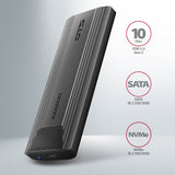 Axagon EEM2-GTS2 drevkabinet SSD kabinet Sort M.2