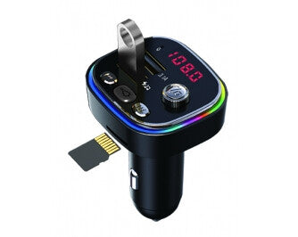 Vakoss TC-B439K FM-sender 87,5 - 108 MHz Bluetooth/USB Sort
