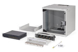 Digitus DN-49100-SET stativ 6U Vægmonteret stativ Grå