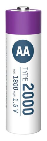 Ansmann 1312-0036 husholdningsbatteri Genopladeligt batteri AA Lithium-Ion (Li-Ion)