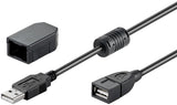 Goobay 93284 USB-kabel USB 2.0 2 m USB A 0,48 Gbit/sek. Sort