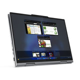Lenovo ThinkPad X1 2-in-1 Gen 9 Intel Core Ultra 7 155U Hybrid (2-i-1) 35,6 cm (14") Berøringsskærm WUXGA 16 GB LPDDR5x-SDRAM 512 GB SSD Wi-Fi 6E (802.11ax) Windows 11 Pro Tysk Grå