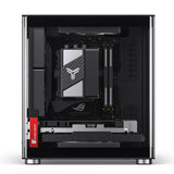 Jonsbo TK-0 BLACK computeretui Sort, Træ