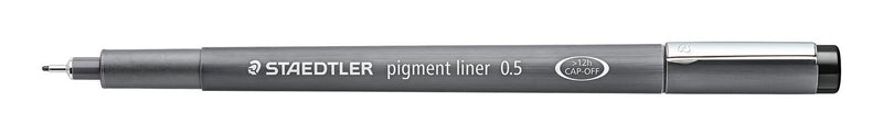 Staedtler Pigment Liner 308 fineliner Fin Sort 1 stk