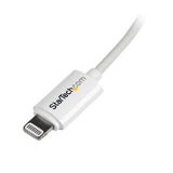 StarTech.com USBLT2MW Lightning kabel 2 m Hvid