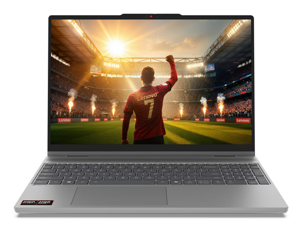 Lenovo IdeaPad 5 2-in-1 15AGP11 Copilot+ PC AMD Ryzen AI 7 445 Hybrid (2-i-1) 38,9 cm (15.3") Berøringsskærm WQXGA 16 GB DDR5-SDRAM 512 GB SSD Wi-Fi 7 (802.11be) Windows 11 Home Tysk Grå