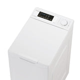 Candy TCAS265D3-S vaskemaskine Top-indlæsning 6 kg 1200 rpm Hvid