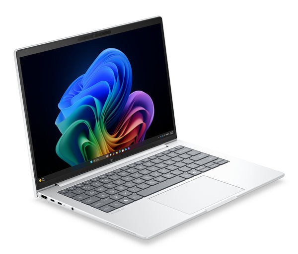 HP EliteBook 8 G2a Next Gen AI PC Copilot+ PC AMD Ryzen AI 5 435 Laptop 35,6 cm (14") WUXGA 16 GB DDR5-SDRAM 512 GB SSD Wi-Fi 7 (802.11be) Windows 11 Pro Sølv