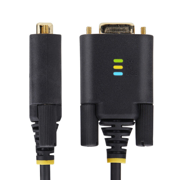 StarTech.com 1P3FFCNB-USB-SERIAL serielkabel Sort 1 m USB Type-A DB-9