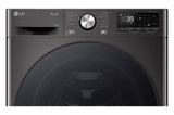 LG F2V7SLIM9B vaskemaskine Front-læsning 9 kg 1200 rpm Sort