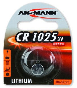 Ansmann 3V Lithium CR1025 Engangsbatteri