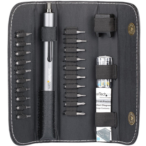 StarTech.com CTK20PCEDRIVE elektrisk skruetrækker & slagbor 110 rpm Sølv