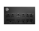 MSI MAG A750GL PCIE5 enhed til strømforsyning 750 W 20+4 pin ATX ATX Sort