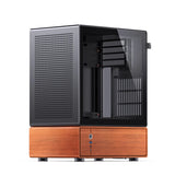 Jonsbo T7 Midi Tower Sort, Træ