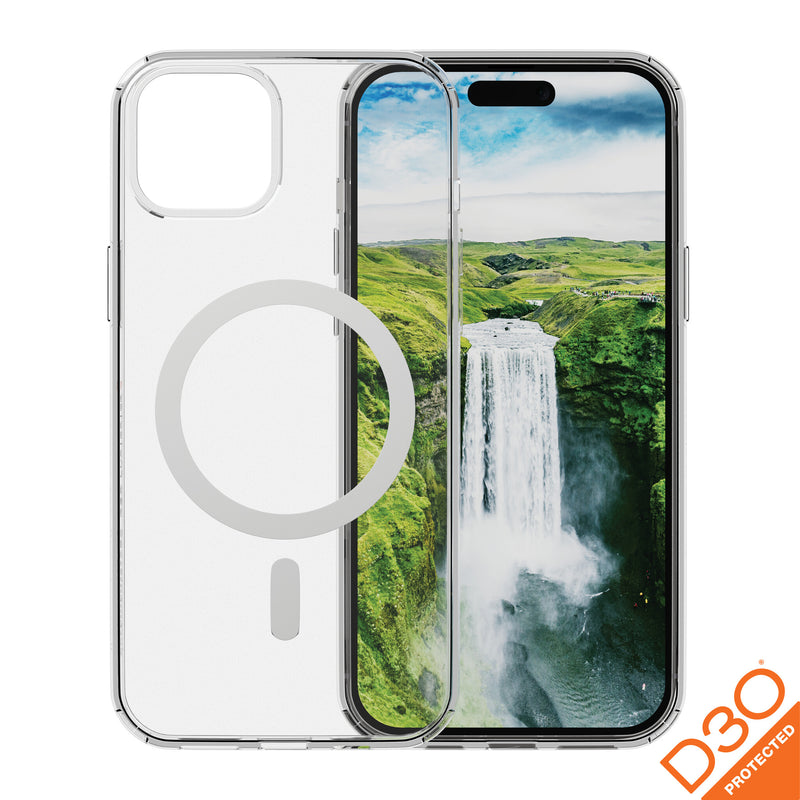 dbramante1928 Iceland Ultra D3O MS mobiltelefon etui Cover Transparent, Hvid