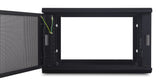 APC AR106 stativ 6U Vægmonteret stativ Sort