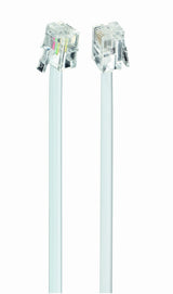 Gembird TC6P4C-3M telefonkabel Hvid