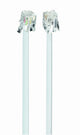 Gembird TC6P4C-3M telefonkabel Hvid