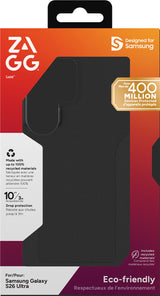 ZAGG Luxe mobiltelefon etui 17,5 cm (6.9") Cover Sort