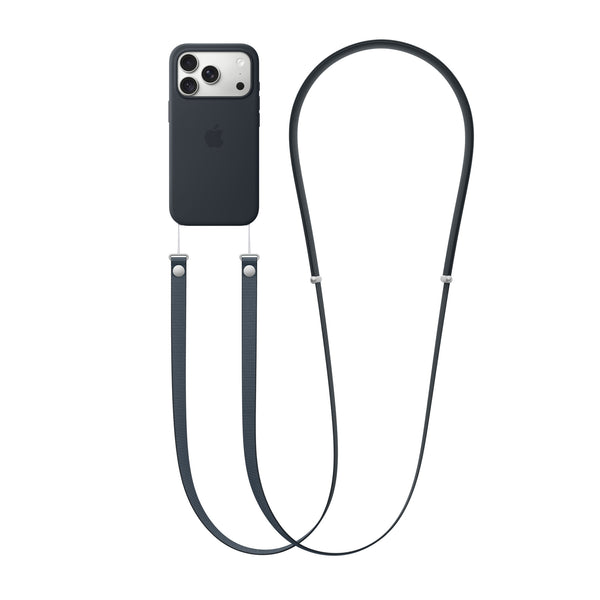 Apple Crossbody-rem – marineblå