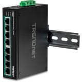 Trendnet TI-PE80 netværksswitch Ikke administreret Fast Ethernet (10/100) Strøm over Ethernet (PoE) Sort