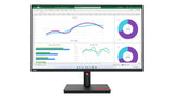 Lenovo ThinkVision T32h-30 computerskærm 80 cm (31.5") 2560 x 1440 pixel Quad HD LED Sort
