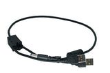Silex E1414 USB-kabel 0,5 m 2 x USB A Sort