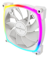 Montech RX120 PWM Computerkabinet Ventilator 12 cm Hvid 1 stk