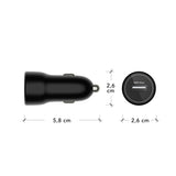 dbramante1928 re-charge - Biloplader - USB-A 18W - BLK