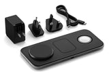 Satechi Qi2 Trio SmartWatch, Hovedtelefoner, Smartphone Grå USB Trådløs opladning Indendørs