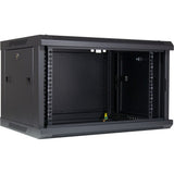 Inter-Tech SMA-6406 6U Vægmonteret stativ Sort