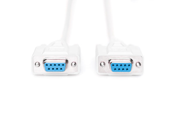 Digitus AK-610106-020-E serielkabel Beige 2 m DB-9