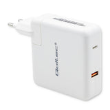 Qoltec 51710 oplader til mobil enhed Universel Hvid Vekselstrøm Hurtig opladning Indendørs